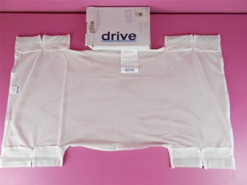 New Drive Medical 13025 Patient Transfer Lift Sling wo/ Commode Hole 330 lb Cap