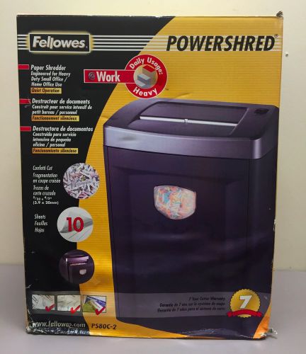 Fellowes Paper Shredder Powershred PS80C-2