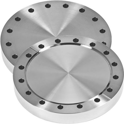 6&#034; OD UHV Conflat Vacuum Flange Stainless -blank-