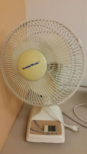 WeatherWorks Desk Fan