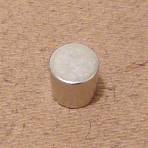 N52 Neodymium Cylindrical (1/2 x 1/2) inch Cylinder Magnets.