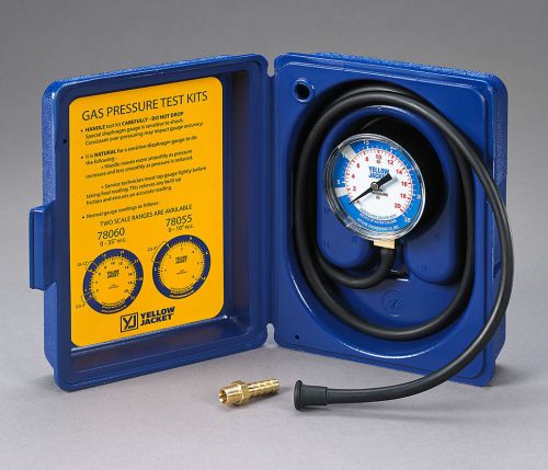 Ritchie yellow jacket 78055 gas pressure test kit - 0-10&#034; w.c. *free shippging for sale