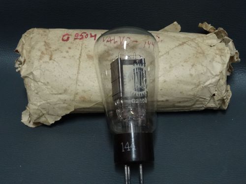 VALVO G2504=RGN 2504 BIG BALLOON VINTAGE  RECTIFIER TUBE  NOS FULL TESTED !!