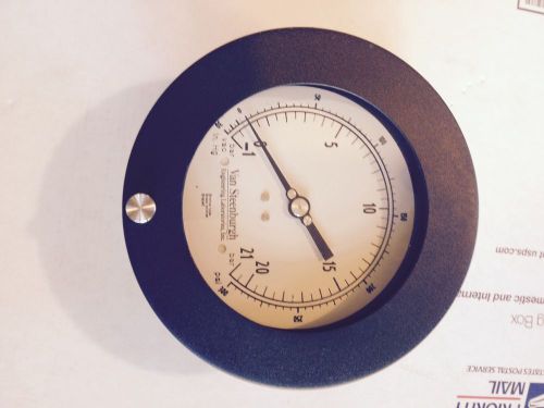 Panel mount 300psi 21 bar 6&#034; air pressure gauge for sale