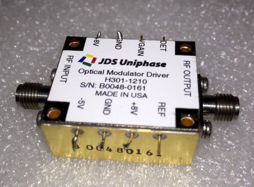 JDS Uniphase Model H301-1210 10 Gb/s Optical Modulator Driver
