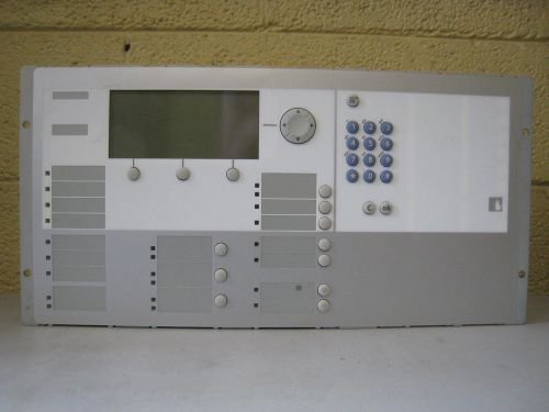 Siemens Desigo FCM2018-U2 S54400-C40-A1 Fire Alarm Operator Interface Panel Used