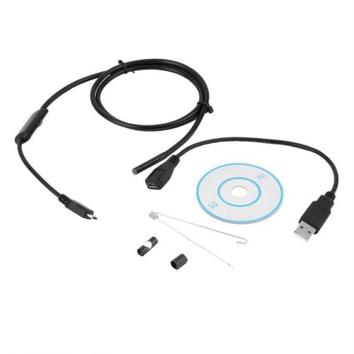 Waterproof 720P 5.5mm 1M Endoscope Borescope Inspection Scope for PC Android SCW