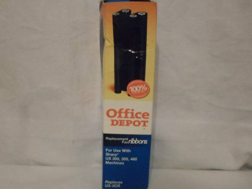 Office Depot UX-3CR Thermal Transfer Ribbon for Fax UX300/305/460 ONLY ONE