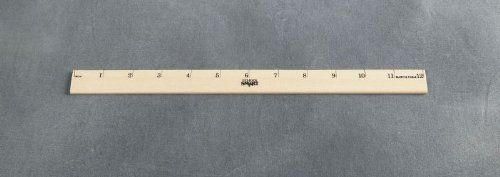 New school smart wood plain edge scale ruler  1/8&#034; scale for sale