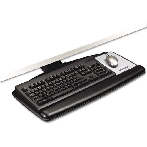 3m easy adjust keyboard tray, 28 x 12-3/4, black, ea mmmakt90le for sale