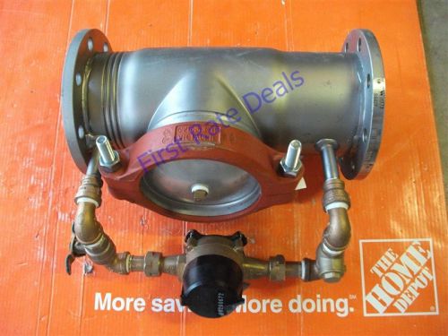 Watts 0065136 check valve 4 ss07f-gpm fire sprinkler water stainless 175 psi 4in for sale