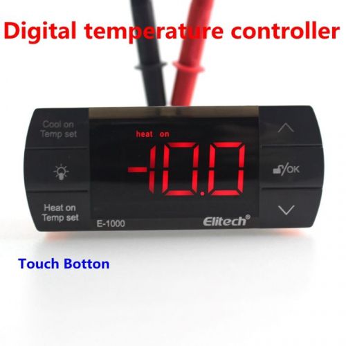 220V10A Digital Smart temperature controller Thermostat Monitor touch button