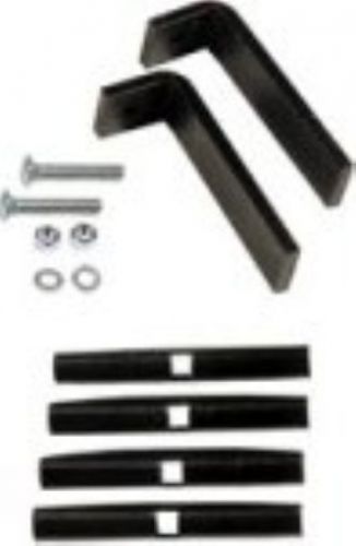 Hubbell Wiring Systems HLRF 12 Piece Powder Coated Steel Foot Kit for NextFrame