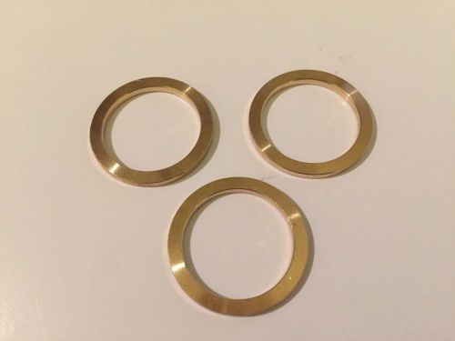 3-PACK 1 inch 20mm Brass Ring Adapter Reducer Bushing for Diamond Saw Blades