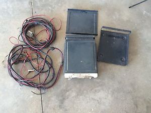 COMPLETE MOTOROLA MOTRAC LOW BAND 1970&#039;S POLICE RADIO WITH MANY EXTRAS