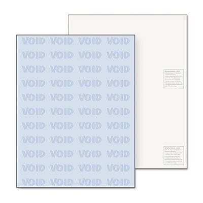 DocuGard Security Paper, Blue, 8-1/2 x 11, 500/Ream, Sold as 1 Ream