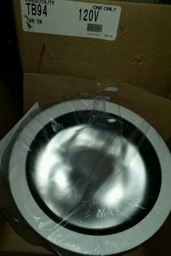 Prescolite recessed lighting fixture w/ballast model to-94 6&#034; black baffle  -new for sale