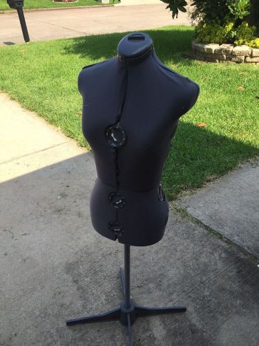 Adjustable Dress Form Mannequin Seamstress Sewing Torso Medium Wardrobe Dummy