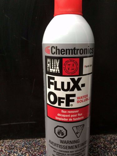 CHEMTRONICS WATER SOLUBLE, PLASTIC SAFE FLUX OFF ES1530 NEW