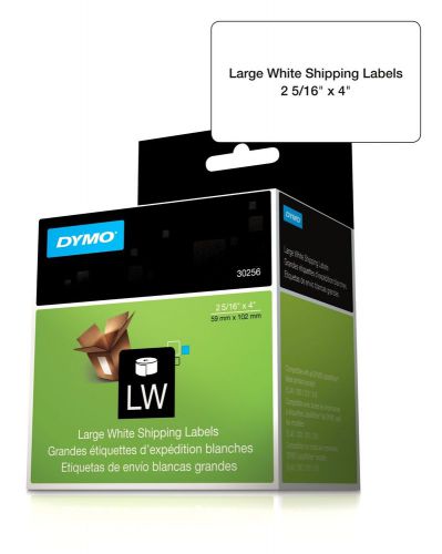 DYMO 30256 LabelWriter Self-Adhesive Large Shipping Labels 2 5/16- by 4-inch ...