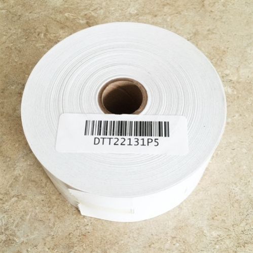 Zebra printer-compatible Hanging tags 2 1/4&#034; x 1 3/8&#034; with string hole