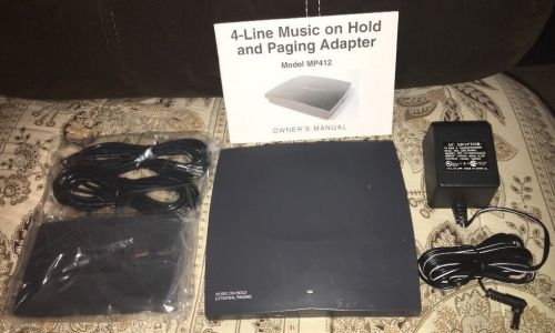 4-Line Music on Hold and Paging Adapter / MP412