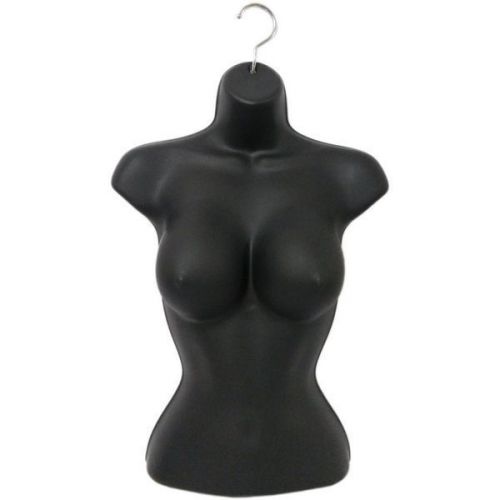 MN-010 2 PC BLACK Busty Ladies Plastic Hanging Injection Mold Form