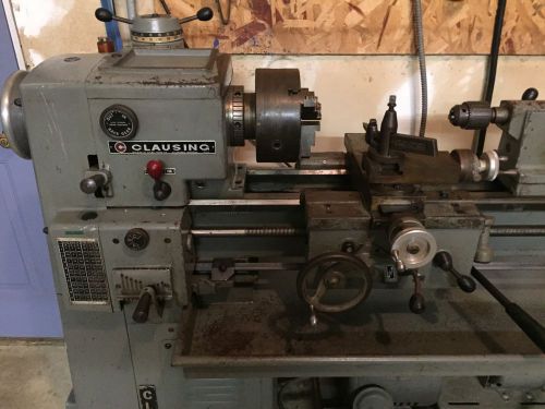 Clausing 12&#034; x 36&#034; precision floor model metal cutting lathe, model # 5912 for sale