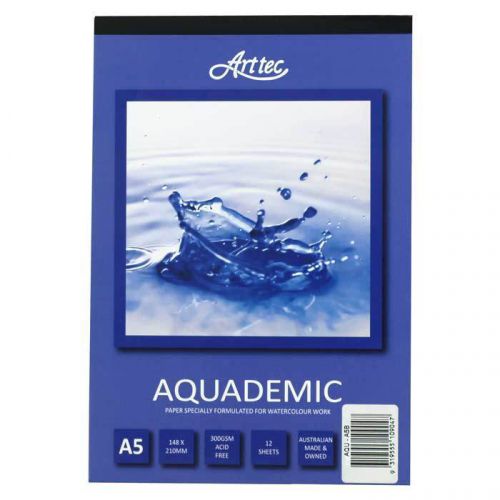 Arttec Aquademic Watercolour Pad - A5