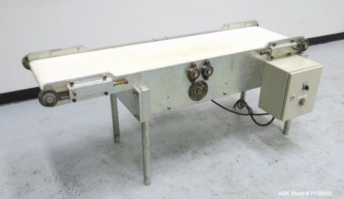 Used-  Belt Conveyor. Has a 15-1/4&#034; (width) X 58&#034; (length) belt. Has a Rossi Mot