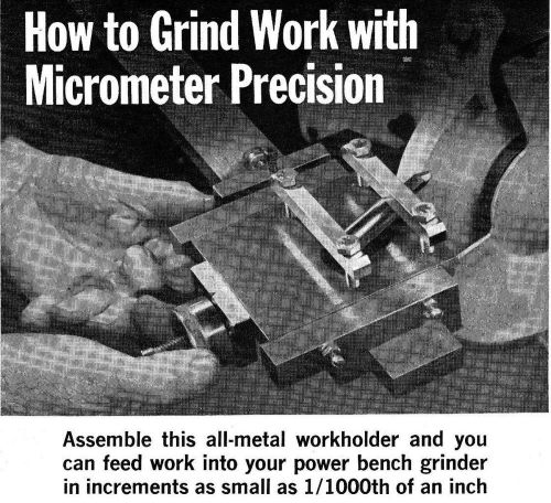 How To Make Precision Grinder Work Holder For Micrometer Precise Grinding #489