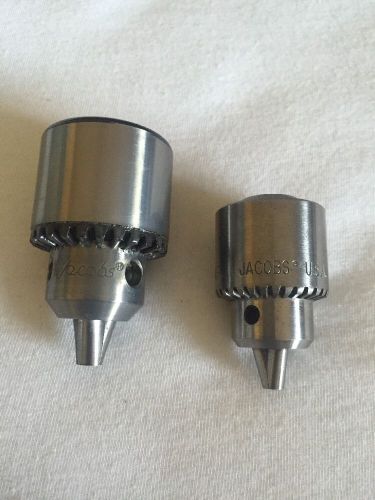 3/8 And 1/4 Jacobs Drill Chucks