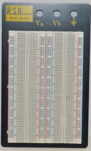 Rsr / ever-muse model mb104 solderless breadboard 1660 tie points (inv 9768) for sale