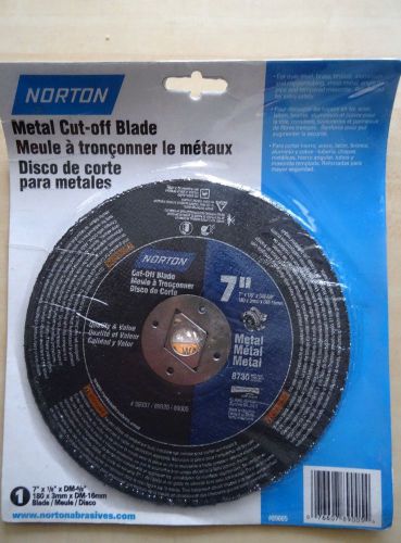 Norton 7&#034; x 1/8&#034;xDM-5/8&#034; Metal Cut-Off Blade/Wheel 89005 8730 Max RPM