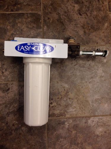 Bunn O Matic Easy Clear Water Filter Conditioning System Valve &amp; Regulator Used