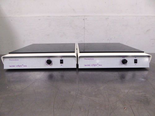 S126158 Lot of 2 Barnstead Thermolyne Cellgro 5 Position Stirrers Model S45625