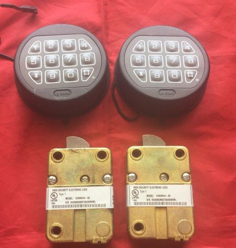Lot Of 2 Lagard electronic Swingbolt Safe lock kits