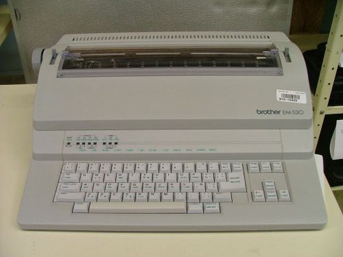 Brother EM 530 Professional Office Electric Typewriter with Extra Lift Off Tape