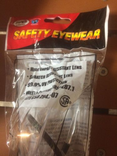 Safety Eyewear Sas Turbo Clear Lens 5330 Set Of 4 Glasses