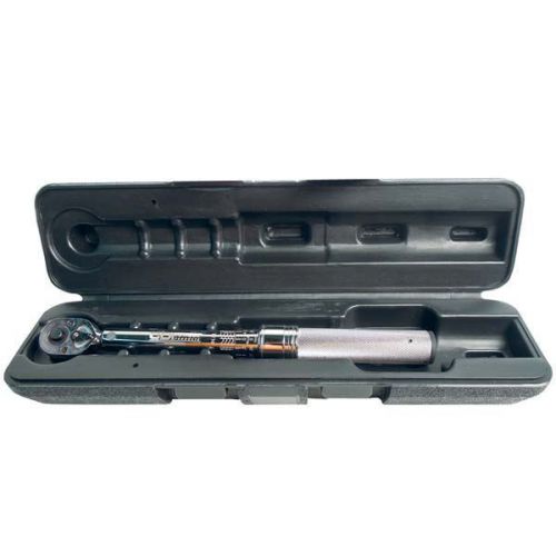 BAHCO Certified Micro-Adjustable Click Type Torque Wrench-Drive Size:3/8&#039;&#039;