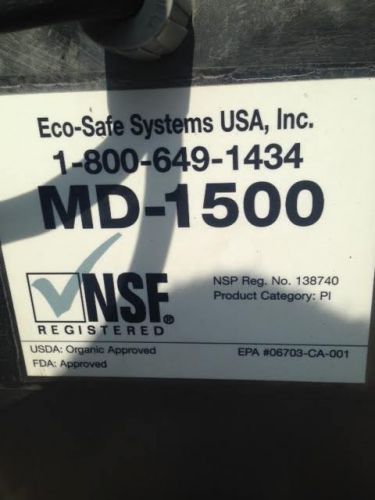 Eco safe Ozone Generator MD-1500 Ozonater