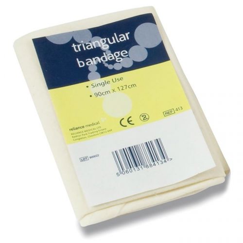 1 x Non Woven TRIANGULAR BANDAGE, Disposable Arm Sling, First Aid,