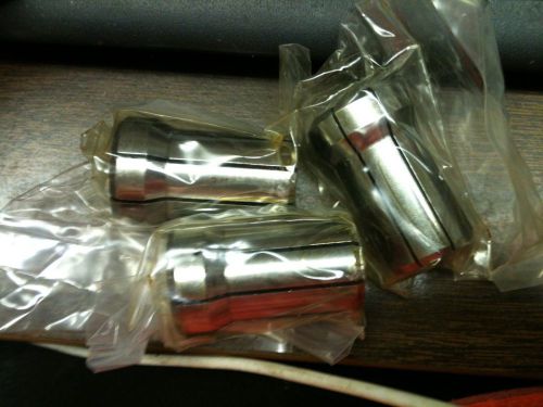 Lyndex lot of 3   DA180 COLLET,  DOUBLE ANGLE COLLETS