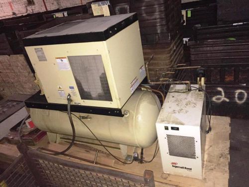 Ingersoll rand unigy l air compressor - screw driven with dryer for sale