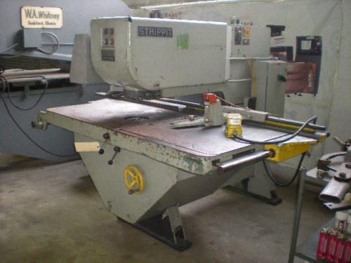 30 ton strippit fabricating punch 30&#034; super 30/30   (22349) for sale