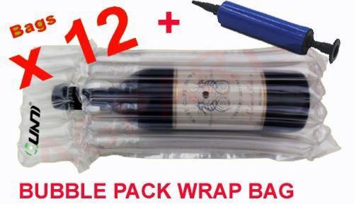 Yuanj wine bubble cushioning wrap inflatable air packaging protective bubble ... for sale