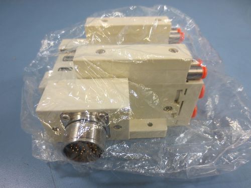 1 new smc ss5v3-w10cd-02b manifold plug in circular connector for sale
