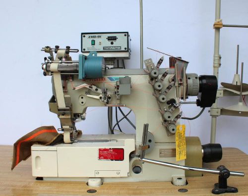 PEGASUS W500-562 Coverstitch 3-Needle 5-Thread Elastic Industrial Sewing Machine