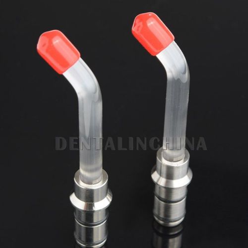 2Pc Curing Light White Guide Glass LED Tips Fit Dental Woodpecker