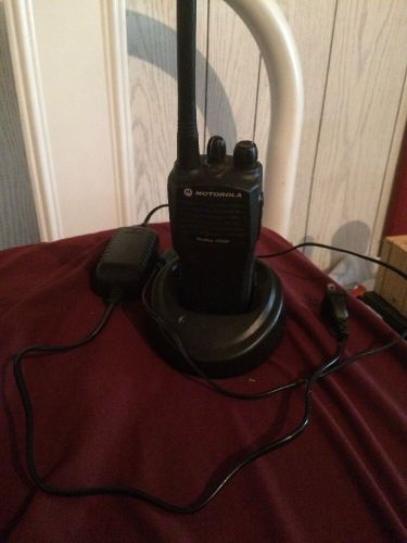 Motorola radius cp200 handheld radio with charger for sale